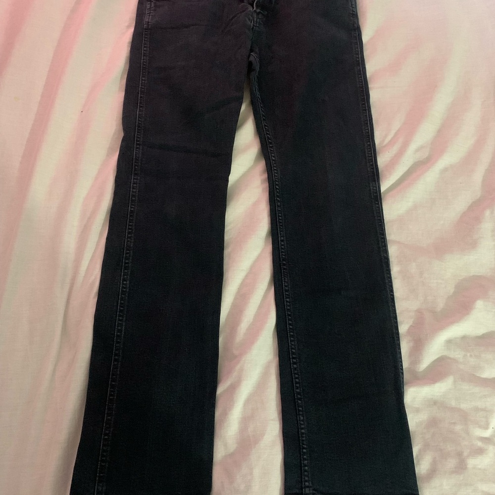 Hugo Boss Men’s 34x32 020 Delaware Slim Fit Straight Leg Black Jeans - Picture 4 of 8